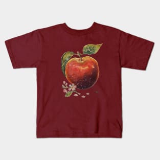 Watercolor apple Kids T-Shirt